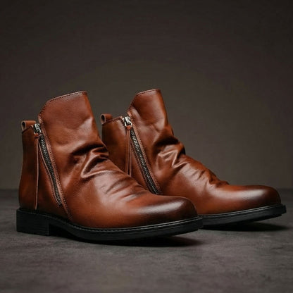 Alexander - Classic Urban Zip Boots | By Julian & Claire Toronto