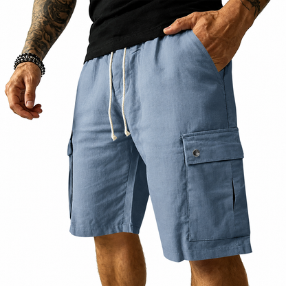 Dylan - Modern Utility Pocket Shorts | By Julian & Claire Toronto