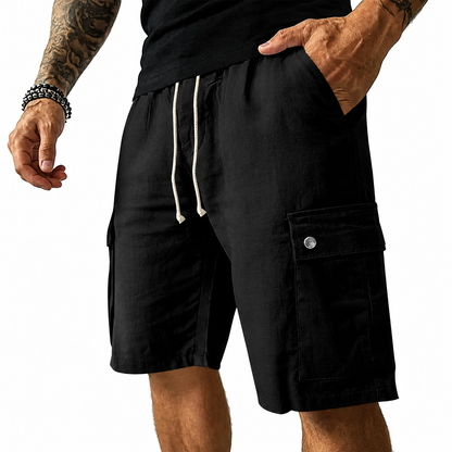 Dylan - Modern Utility Pocket Shorts | By Julian & Claire Toronto