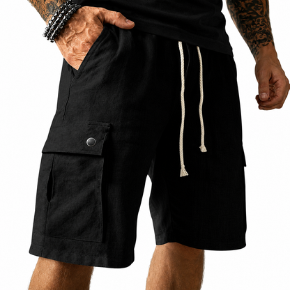 Dylan - Modern Utility Pocket Shorts | By Julian & Claire Toronto
