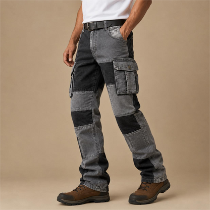 Derek - Multi-Pocket Comfort Cargo Pants | By Julian & Claire Toronto
