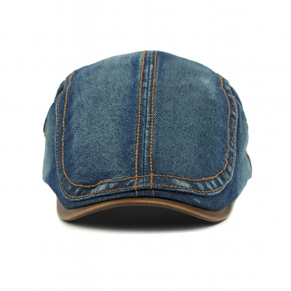 Mikkel - Classic Washed Denim Cap | By Julian & Claire Toronto
