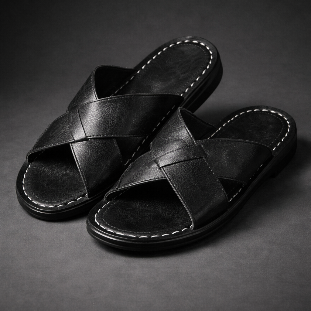 Kent - Classic Cross-Strap Comfort Sandals | By Julian & Claire Toronto