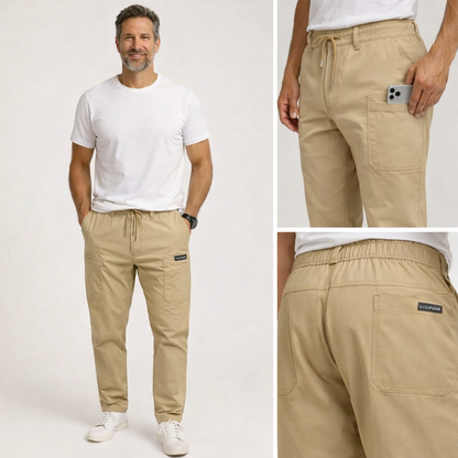 Riley - Spring Comfort - Loose-Fit Cargo Pants | By Julian & Claire Toronto