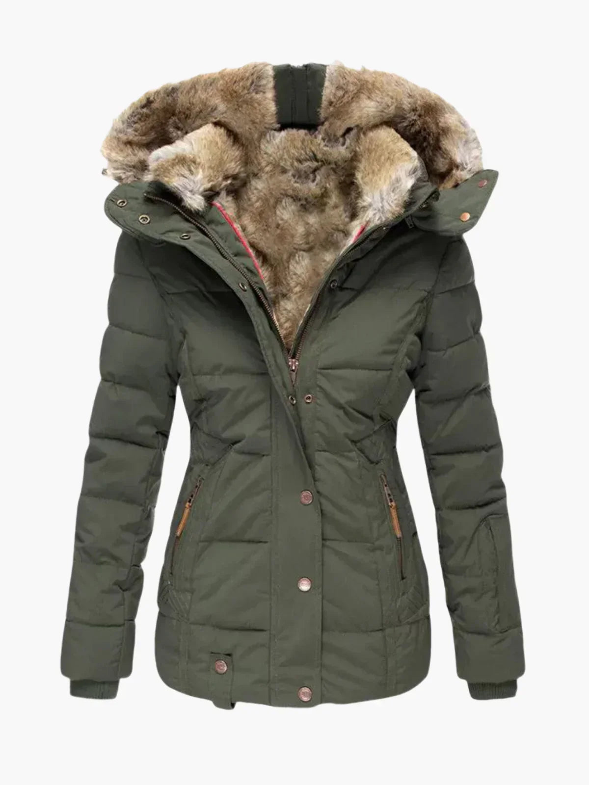 Maya - Fur-lined winter jacket | By Julian & Claire Toronto