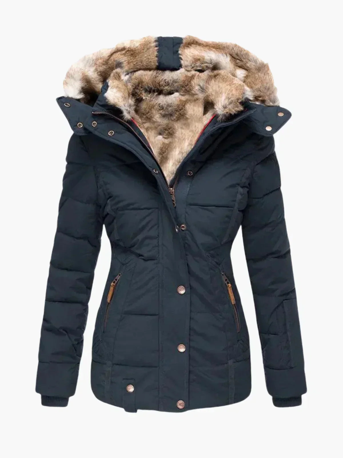 Maya - Fur-lined winter jacket | By Julian & Claire Toronto
