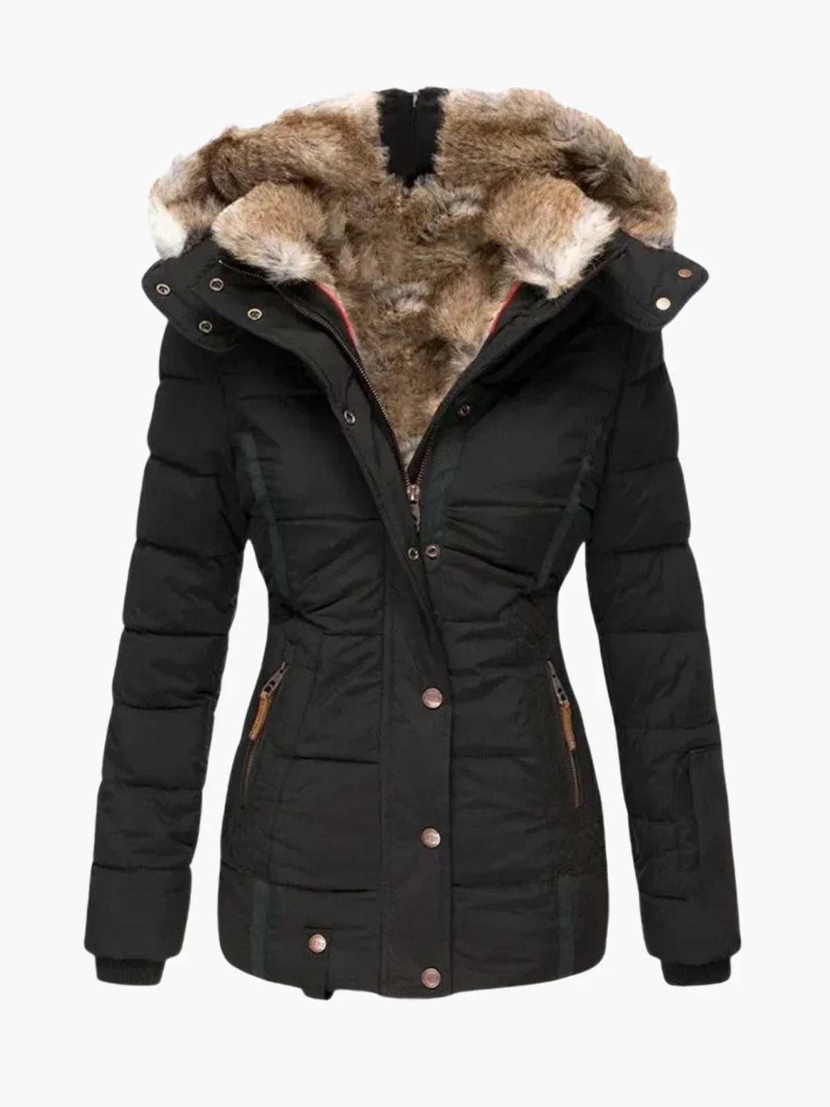 Maya - Fur-lined winter jacket | By Julian & Claire Toronto