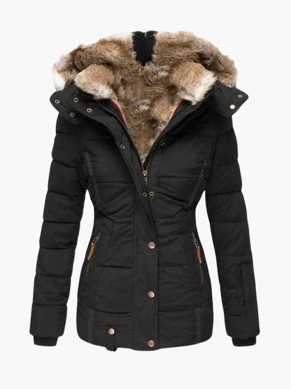 Maya - Fur-lined winter jacket | By Julian & Claire Toronto