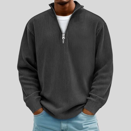 Black Morgan - Stylish Casual Sweater | By Julian & Claire Toronto
