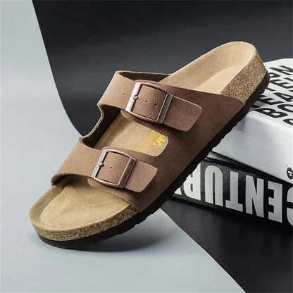 Ruben - Classic Buckle Slides | By Julian & Claire Toronto