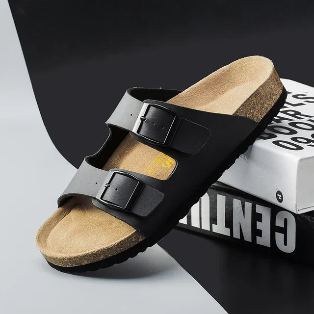 Ruben - Classic Buckle Slides | By Julian & Claire Toronto