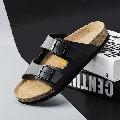 Ruben - Classic Buckle Slides | By Julian & Claire Toronto