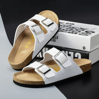 Ruben - Classic Buckle Slides | By Julian & Claire Toronto