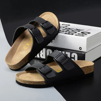 Ruben - Classic Buckle Slides | By Julian & Claire Toronto