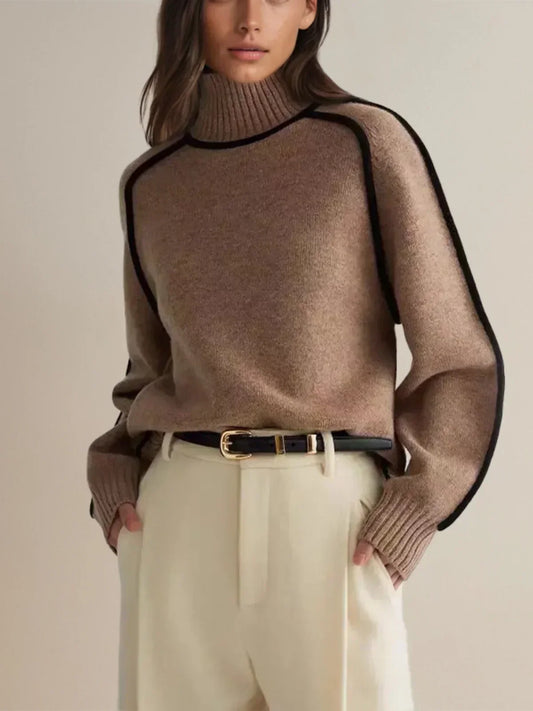 Chloe - Elegant Turtleneck Sweater | By Julian & Claire Toronto