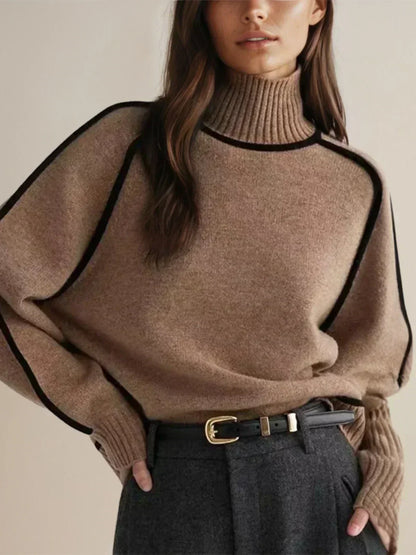 Chloe - Elegant Turtleneck Sweater | By Julian & Claire Toronto