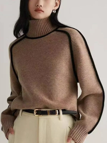 Chloe - Elegant Turtleneck Sweater | By Julian & Claire Toronto