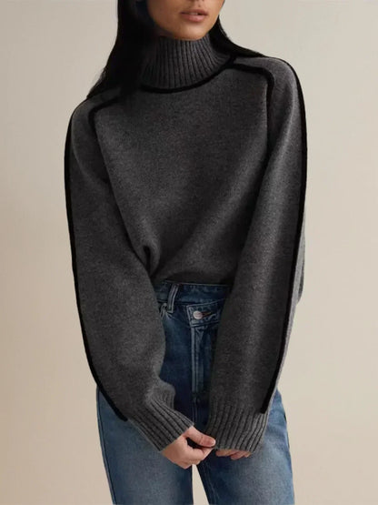 Chloe - Elegant Turtleneck Sweater | By Julian & Claire Toronto