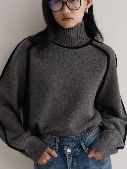 Chloe - Elegant Turtleneck Sweater | By Julian & Claire Toronto