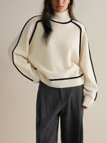 Chloe - Elegant Turtleneck Sweater | By Julian & Claire Toronto