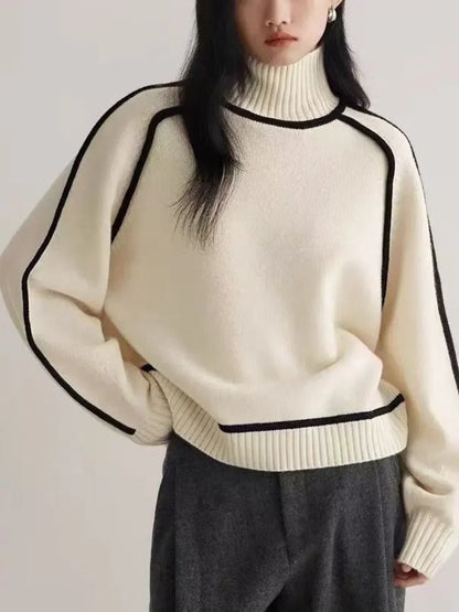 Chloe - Elegant Turtleneck Sweater | By Julian & Claire Toronto