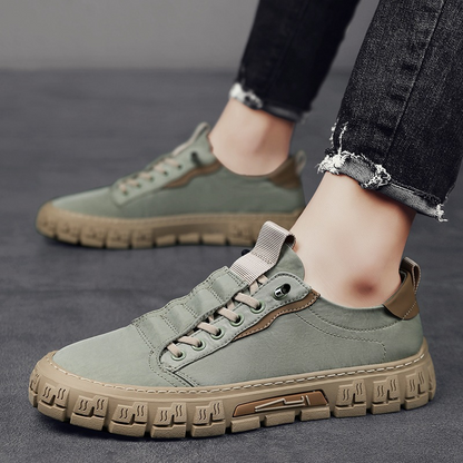 Reuben - Classic Everyday Lace-Up Sneakers | By Julian & Claire Toronto