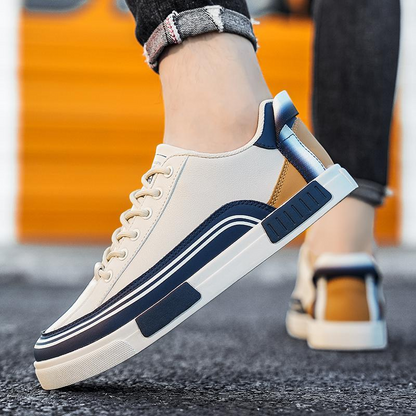 Donovan - Modern Comfort Leather Sneakers | By Julian & Claire Toronto