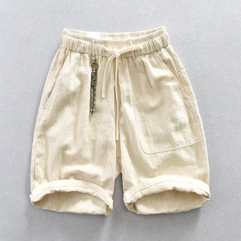 Jon - Relaxed Coastal Drawstring Shorts | By Julian & Claire Toronto