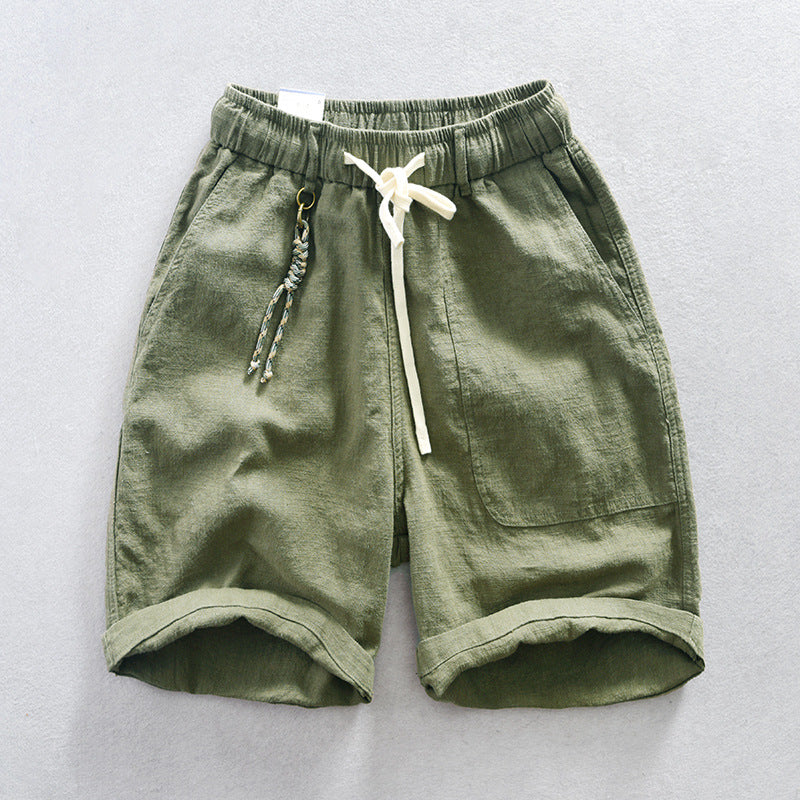 Jon - Relaxed Coastal Drawstring Shorts | By Julian & Claire Toronto