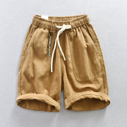 Jon - Relaxed Coastal Drawstring Shorts | By Julian & Claire Toronto