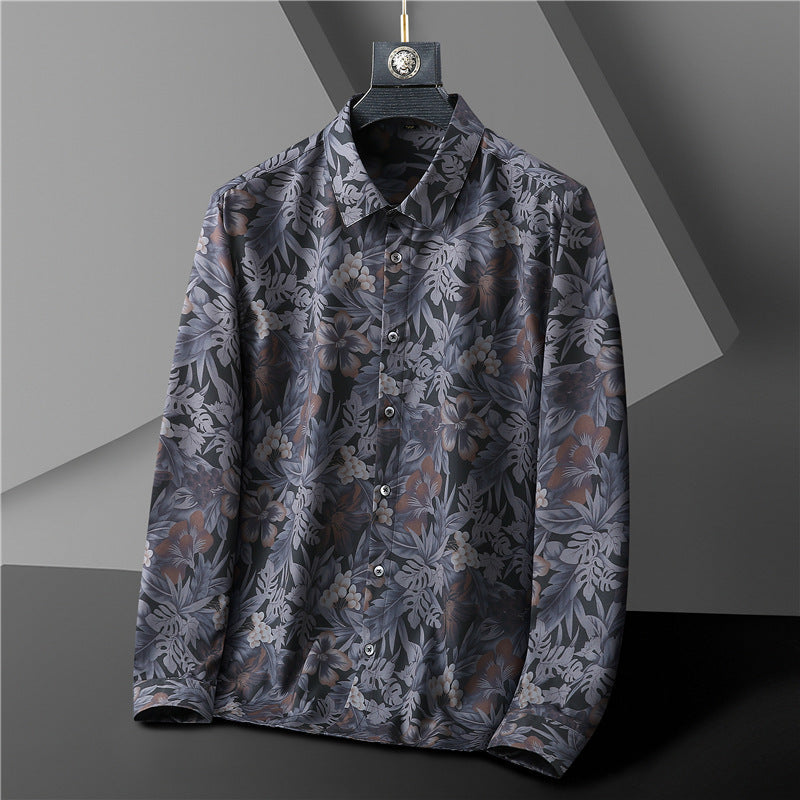 Howard - Modern Botanical Casual Shirt | By Julian & Claire Toronto