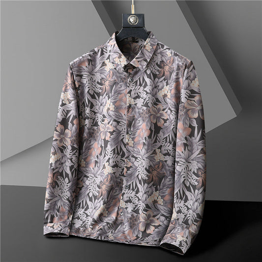 Howard - Modern Botanical Casual Shirt | By Julian & Claire Toronto