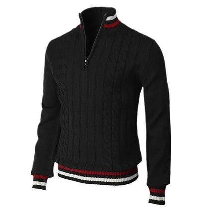 Grayson - Classic Luxe Zip Sweater | By Julian & Claire Toronto