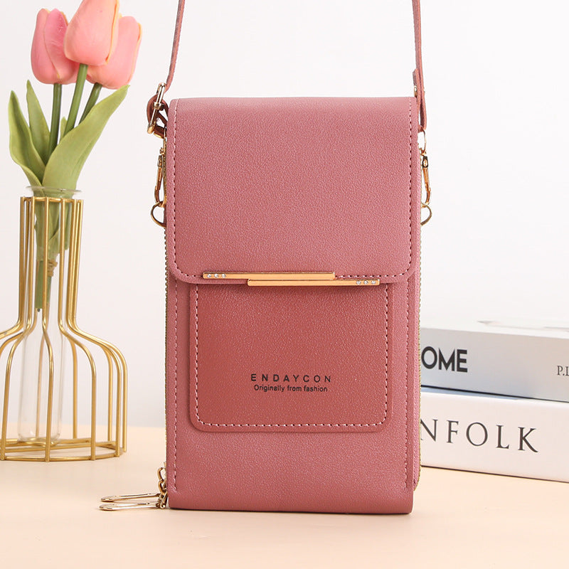 Madison  - Stylish Mobile Phone Messenger Bag with Touch Screen | By Julian & Claire Toronto