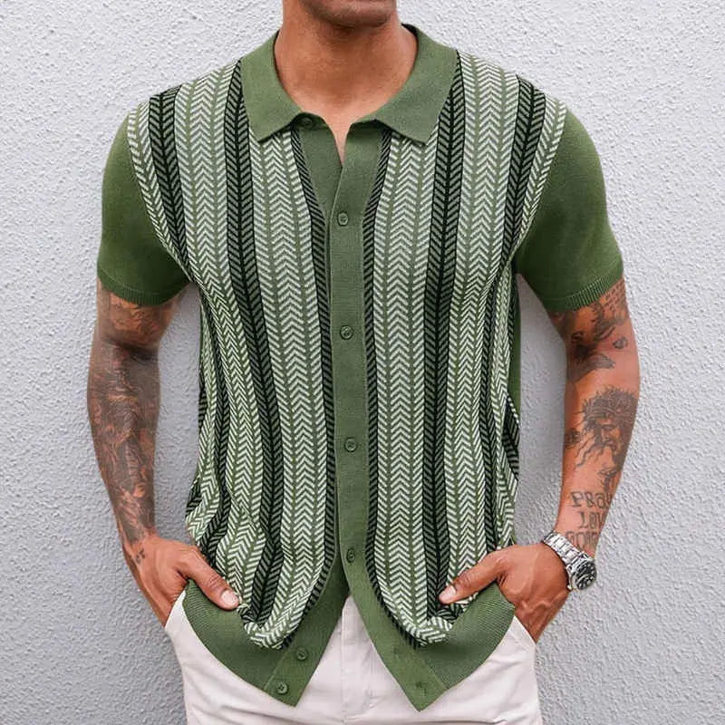 Mitchell - Soft Knit Polo Shirt | By Julian & Claire Toronto