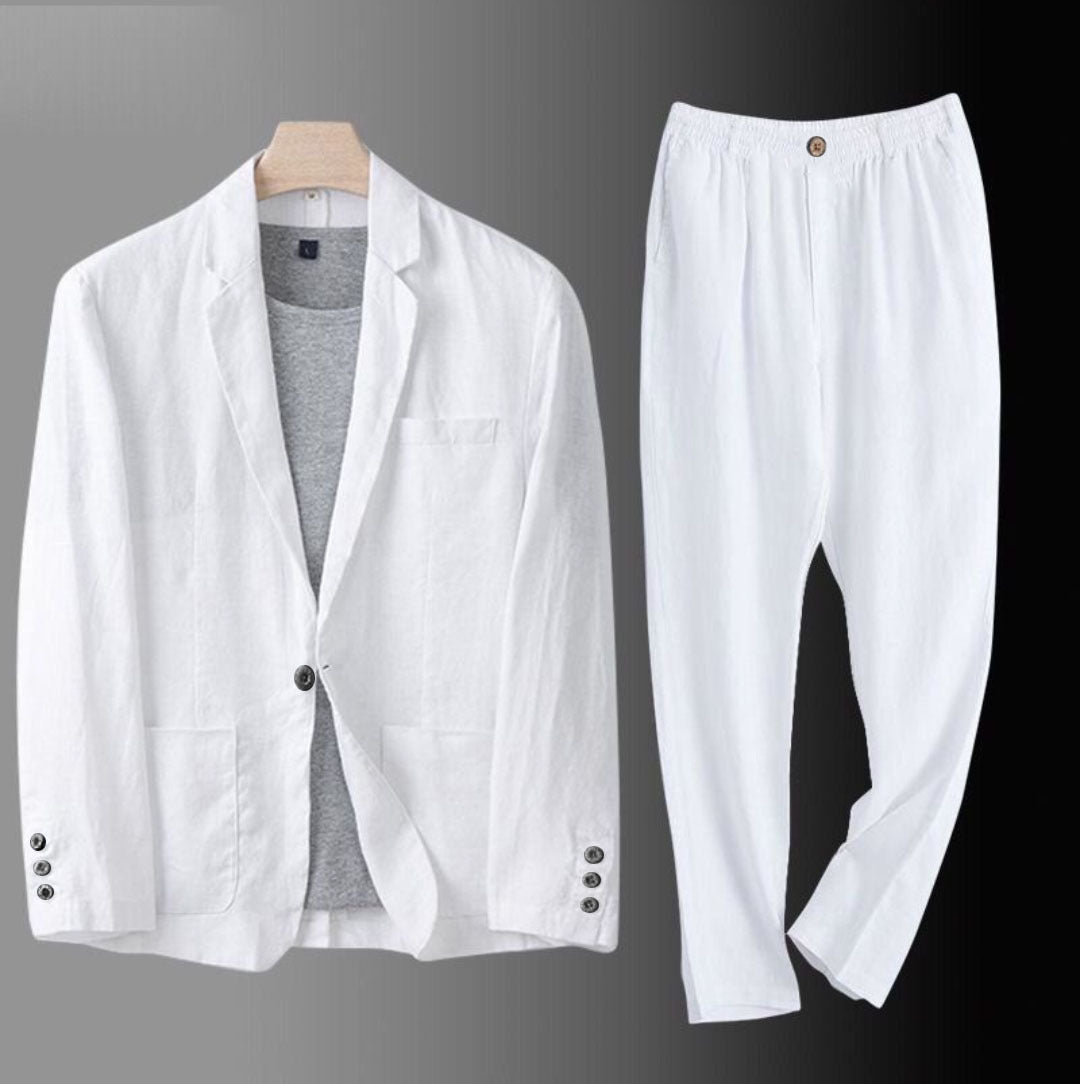 Cason - Casual Cardigan Trouser Set | By Julian & Claire Toronto
