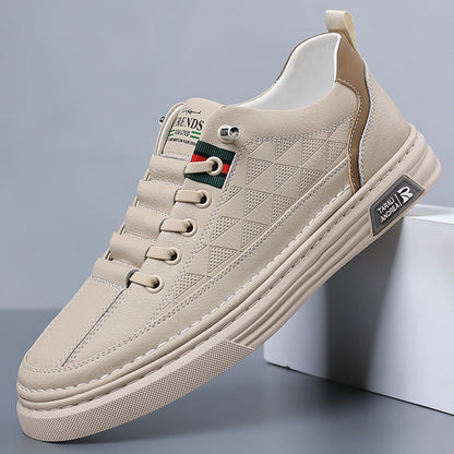 Ulric - Classic Leather Comfort Sneakers | By Julian & Claire Toronto