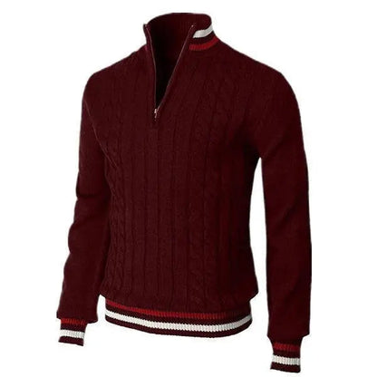 Grayson - Classic Luxe Zip Sweater | By Julian & Claire Toronto