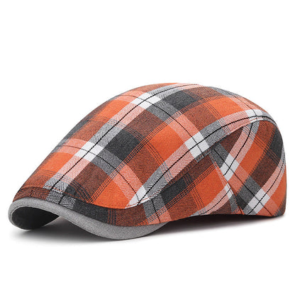 Niall - Vintage Plaid Flat Cap | By Julian & Claire Toronto