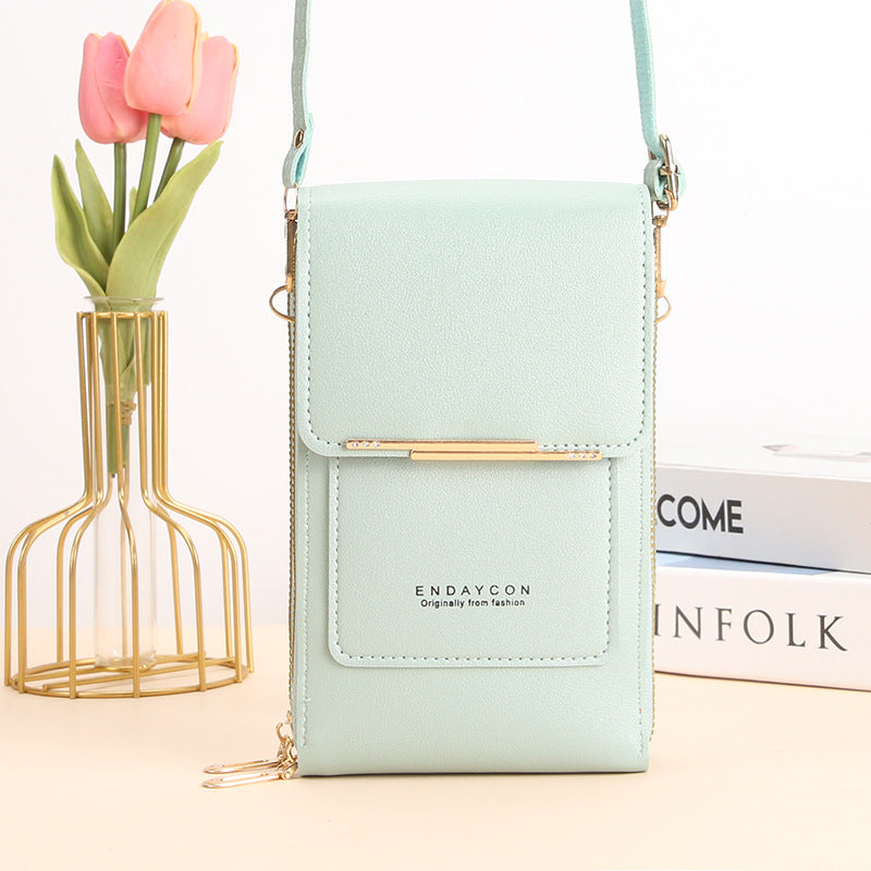 Madison  - Stylish Mobile Phone Messenger Bag with Touch Screen | By Julian & Claire Toronto