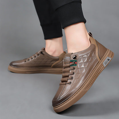 Ulric - Classic Leather Comfort Sneakers | By Julian & Claire Toronto