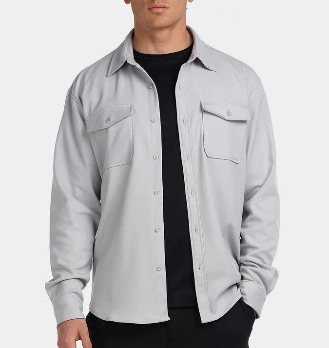 Darrell - Long Sleeve Button Shirt | By Julian & Claire Toronto