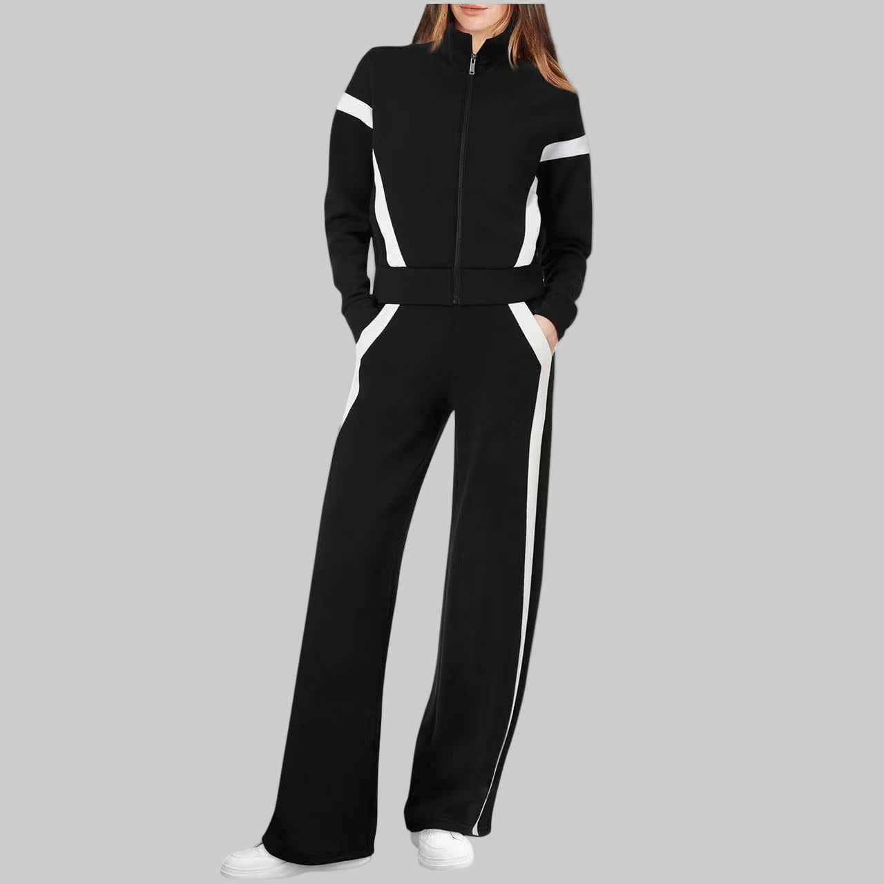 Arden - Casual Long Sleeve Top and Sweatpants Set | By Julian & Claire Toronto