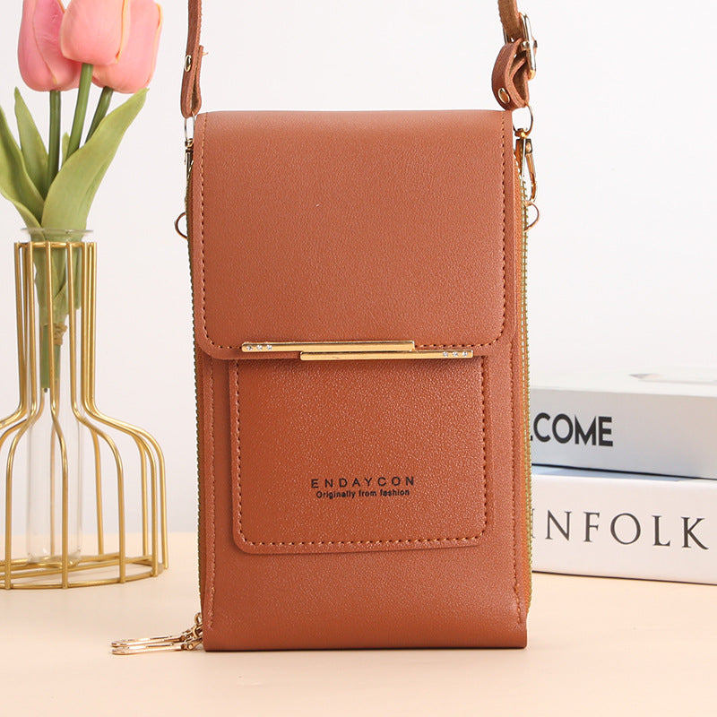 Madison  - Stylish Mobile Phone Messenger Bag with Touch Screen | By Julian & Claire Toronto