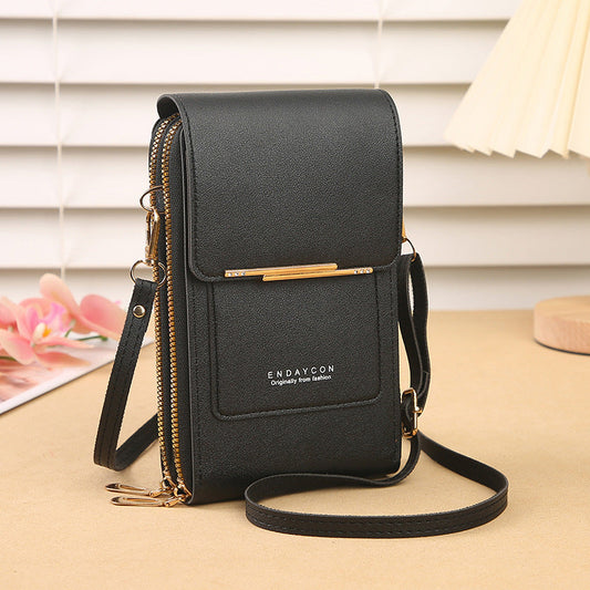 Madison  - Stylish Mobile Phone Messenger Bag with Touch Screen | By Julian & Claire Toronto