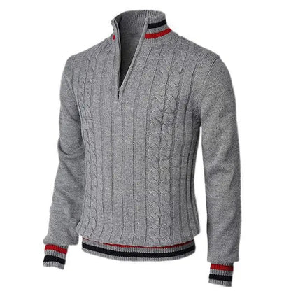 Grayson - Classic Luxe Zip Sweater | By Julian & Claire Toronto