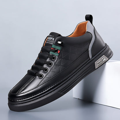 Ulric - Classic Leather Comfort Sneakers | By Julian & Claire Toronto
