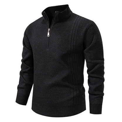 Stetson - Classic Quarter Zip Knit Sweater | By Julian & Claire Toronto
