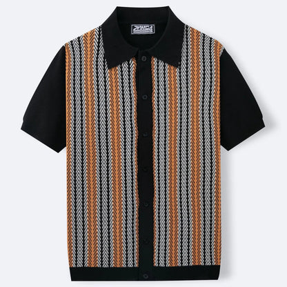Mitchell - Soft Knit Polo Shirt | By Julian & Claire Toronto
