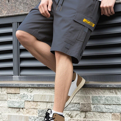 Norman - Casual Multi-Pocket Cargo Shorts | By Julian & Claire Toronto